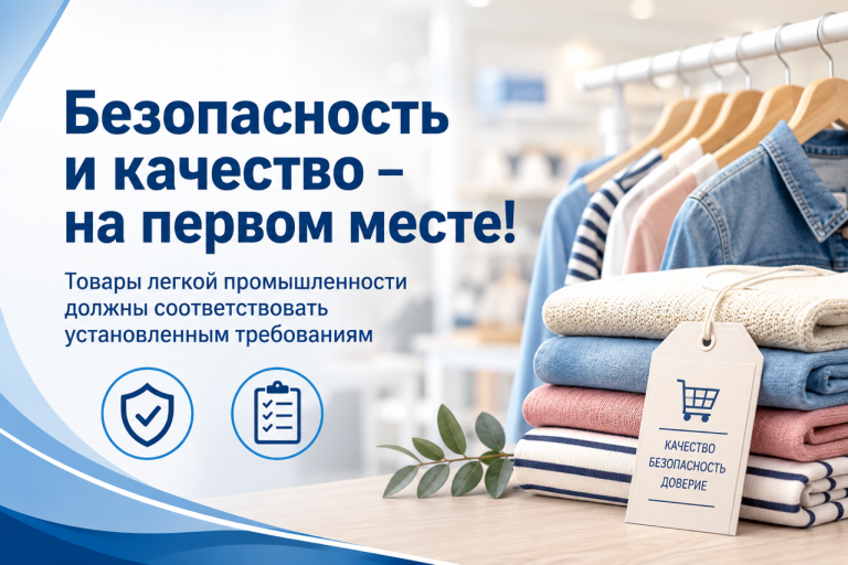 Безопасность и качество — на первом месте